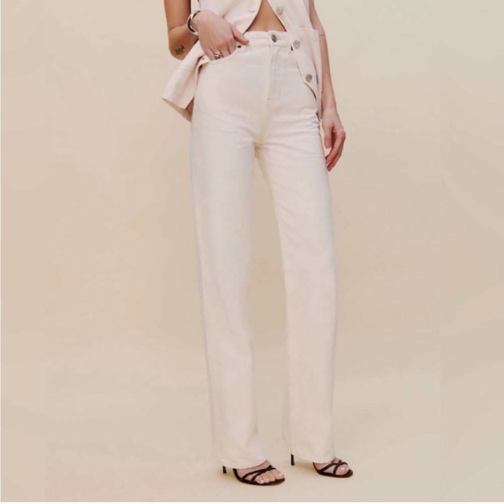 Brand New With Tags Reformation Wilder High Rise Wide Leg Jeans